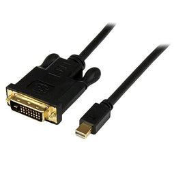 Startech.com MDP2DVI - Mini DisplayPort naar DVI-D - 180cm - Zwart