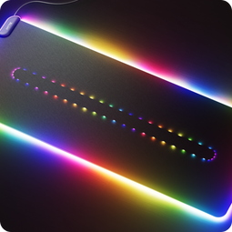 HYTE CNVS - Deskmat - 900mm x 370mm x 5mm - Zwart
