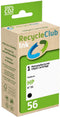 RecycleClub - HP 56 - Inktcartridge 21ml - Zwart