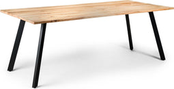 Furntastik Benfica Eetkamertafel, 200x100 cm, Acacia pure