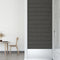 vidaXL - Wandpanelen - 12 - st - 1,62 - m² - 90x15 - cm - stof - donkergrijs