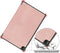 Lunso - Geschikt voor Lenovo Tab M10 Plus Gen 3 (3e generatie) - Tri-Fold Bookcase hoes - Rose Goud