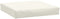 vidaXL - Palletkussen - 60x60x9,5 - cm - stof - gemêleerd - crèmekleurig