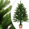 vidaXL - Kunstkerstboom - met - levensechte - naalden - 90 - cm - groen