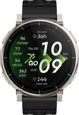 Amazfit Active 3 - Smartwatch - GPS tracking - Zilver Zwart