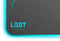 L33T-GAMING Vikings - KVENNAVAGN - Harde Gaming Muismat - RGB verlichting - Maat M (35.5 x 25.5 cm) - Hard surface waterproof muismat - draadloos (Qi 10W) opladen ingebouwd - Zwart