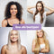 Soft & Silky - Heatless Curls - Satijnen Haarrollers - 2 scrunchies en 1 haarklip