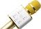 Technaxx BT-X31 - Karaoke microfoon - Bluetooth met 2 luidsprekers - Goud
