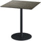 Urban Terrastafel Zwart Frame + Midnight Marble HPL 70x70 cm - Essentials 130011677