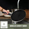 COOCK 19-Delige Pannenset - Gezond Koken - Zwart (19 stuks)