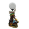 Rastafari Bureaulamp - Grappige Wiet Accessoires - 33 cm Hoog - Inclusief Snoer