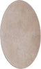 PTMD Nabdia Taupe Suede Round Bowl And Wall Panel L