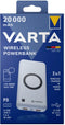 Varta Wireless Power Bank 20.000 mAh - Draadloos en bedraad opladen - 2 USB poorten