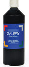 Gallery plakkaatverf, flacon van 500 ml, zwart