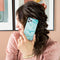 Selencia Hoesje Geschikt voor Samsung Galaxy A72 Hoesje - Selencia Maya Fashion Backcover - Turquoise