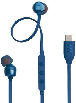 JBL Tune 310C - In-ear oordopjes - USB-C - Blauwe kleur
