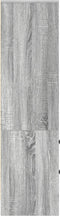 vidaXL - Hoge - Kast - Grijs - Sonoma - 45,5x34x127 - cm - Gemaakte - Hout