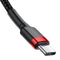 Baseus CATKLF-G91 - USB-C Kabel - 100cm PD Fast Charge 3A - Zwart
