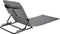 HI Strandmat stoel opvouwbaar PVC grijs