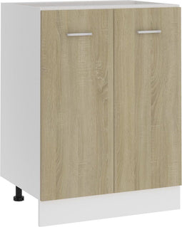 vidaXL - Onderkast - Lyon - 60x46x81,5 - cm - bewerkt - hout - sonoma - eikenkleurig