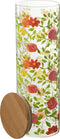 J-Line voorraadpot Bloemen - glas - mix - large