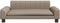 vidaXL - Hondenmand - 90x53x30 - cm - kunstleer - cappuccinokleurig