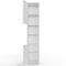 Badkamerkast met legplanken afm. 185 x 30 x 30 cm