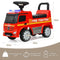 Mercedes Benz Brandweerauto - Kinderspeelgoed 62 x 29 x 43 cm - Rood