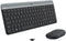 Logitech MK470 - Draadloos Toetsenbordset - Qwerty ISO - Grafiet
