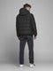 JACK & JONES JJREGAN PUFFER LTN - Heren Jas - Regular fit - Afneembare capuchon - M