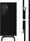 imoshion Hoesje Geschikt voor Samsung Galaxy S24 Ultra Hoesje Met Koord - imoshion Siliconen hoesje met koord - Zwart