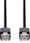 Nedis CAT5e Netwerkkabel - U/UTP - RJ45 Male - RJ45 Male - 5.00 m - Rond - LSZH - Antraciet - Window Box