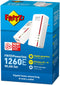 AVM FRITZ! Powerline 1260E - WLAN Set - 1200 Mbps Powerline 1.2Gbps en 866 Mbps WiFi - (2 stuks)