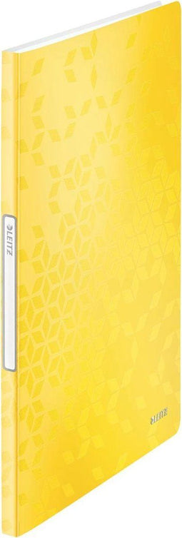 Leitz WOW Showalbum - A4 - PP - 20 Hoezen - Geel
