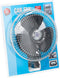 All Ride Mini Ventilator 24V - Auto en Vrachtwagen Ventilator - Met Clip en 2M Snoer - Zwart/Silver