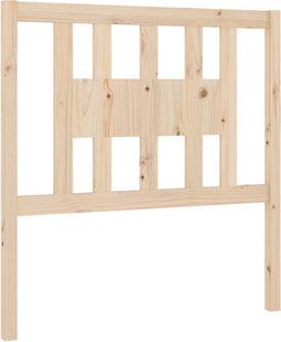 vidaXL - Hoofdbord - 81x4x100 - cm - massief - grenenhout