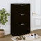 vidaXL - Schoenenkast - 63x24x147 - cm - bewerkt - hout - betongrijs
