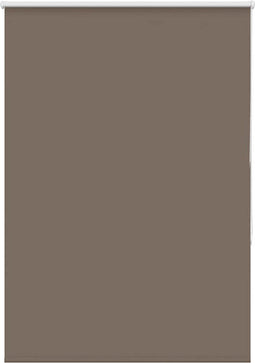 vidaXL - Rolgordijn - verduisterend - koffie - 90x175 - cm - stofbreedte - 85,7 - cm