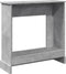 vidaXL - Haardombouw - 90x30x90 - cm - bewerkt - hout - betongrijs