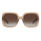 Polaroid PLD-6168-S-10AF4LA - Zonnebril Dames - UV400 - Beige
