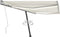 vidaXL - Luifel - handmatig - uittrekbaar - met - LED - 400x300 - cm - crèmekleurig