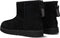 UGG Classic Mini Logo ZIP Enkellaars - Sheepskin voering - Black - Maat 37