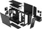 Fractal Meshify 2 XL - ATX Semi-tower Behuizing - Iconisch mesh ontwerp - Zwart
