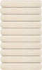 vidaXL - Saunahanddoeken - 10 - st - 80x200 - cm - 360 - g/m² - 100% - katoen - crème
