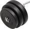 vidaXL - Halter - gebogen - met - gewichten - 90 - kg