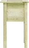 vidaXL - Plantenbak - verhoogd - met - voeten - 50x50x80 - cm - gezaagd - hout