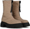 POSH by Poelman Moon - Dames Snowboots - Rits - Taupe