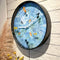 Wandklok 30cm-Stil-Blauw-Plastic-NeXtime Pond