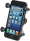 RAM Mount X-Grip - Smartphonehouder - Geschikt voor iPhone 6 5s 5c 5 4S 4 3GS 3G - Zwart