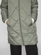 Vila Viadaya - Jas - Halflang met rits en hoge kraag - Laurel Wreath Dames Maat 34